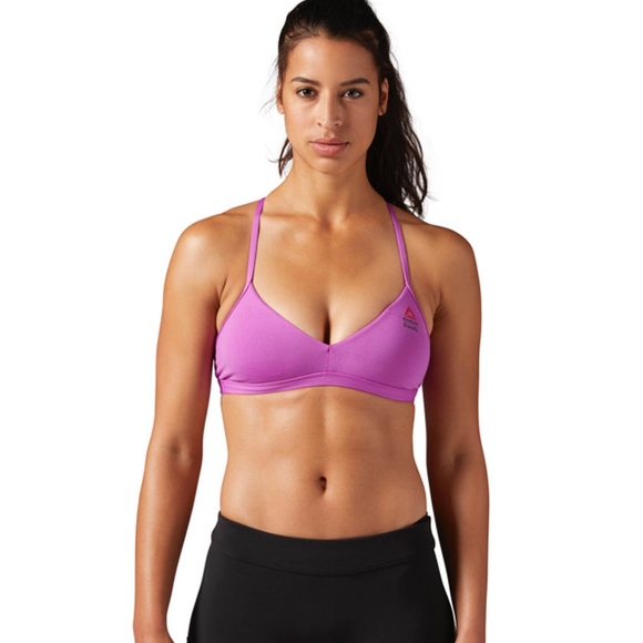 Reebok, Intimates & Sleepwear, Reebok Crossfit Micro Sports Bra Purple